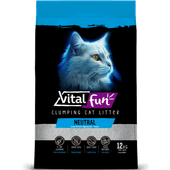 Piedra Arena Sanitaria Aglomerante Neutral Vital Fun x 6 kg.