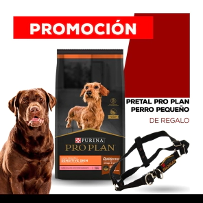 Alimento Purina Pro Plan Perro Adulto Sensitive Skin Raza Peque&ntilde;a x 7,5kg + PRETAL PEQUE&Ntilde;O PRO PLAN DE REGALO