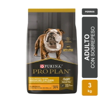 Alimento Purina Pro Plan Perro Adulto Reduced Calorie Raza Mediana y Grande x 3kg + VASO MEDIDOR PRO PLAN DE REGALO