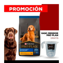 Alimento Purina Pro Plan Perro Adulto Active Mind Senior Raza Mediana y Grande x 3kg + VASO MEDIDOR PRO PLAN DE REGALO
