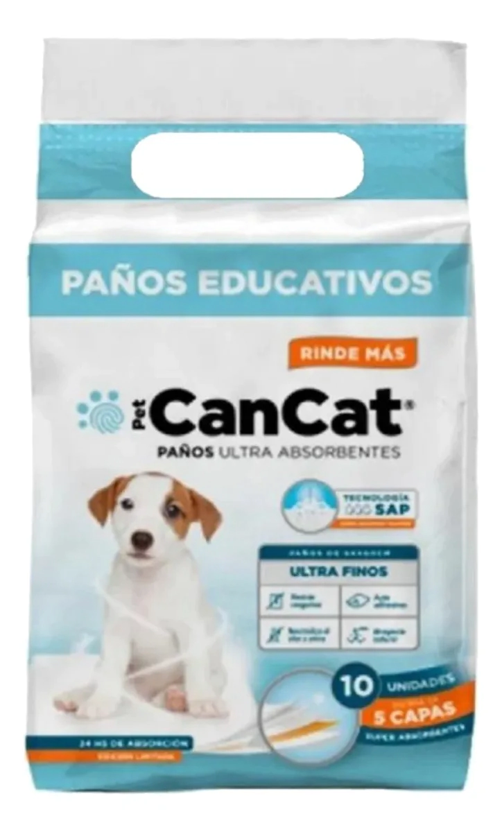 Pa�os CanCat Premium Boy 10 unidades 60 x 60cm