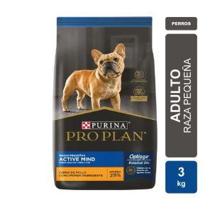 Alimento Purina Pro Plan Perro Adulto Active Mind Senior Raza Peque�a x 3kg + VASO MEDIDOR PRO PLAN DE REGALO