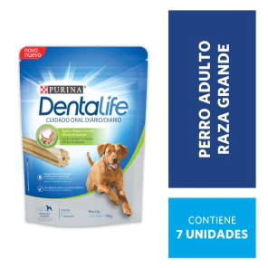 Snack Purina Dentalife Perro Adulto Raza Grande x 196gr