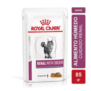 Alimento Royal Canin Gato Renal Pouch x 85gr