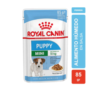 Alimento H&uacute;medo Perro Mini Puppy Pouch x 85gr      