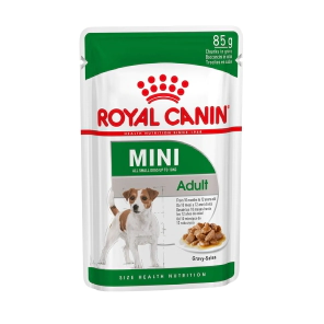 Alimento H&uacute;medo Royal Canin Perro Adulto Raza Mini Pouch x 85gr