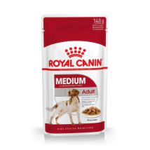 Alimento H�medo Royal Canin Perro Medium Adulto pouch x 140 gr      