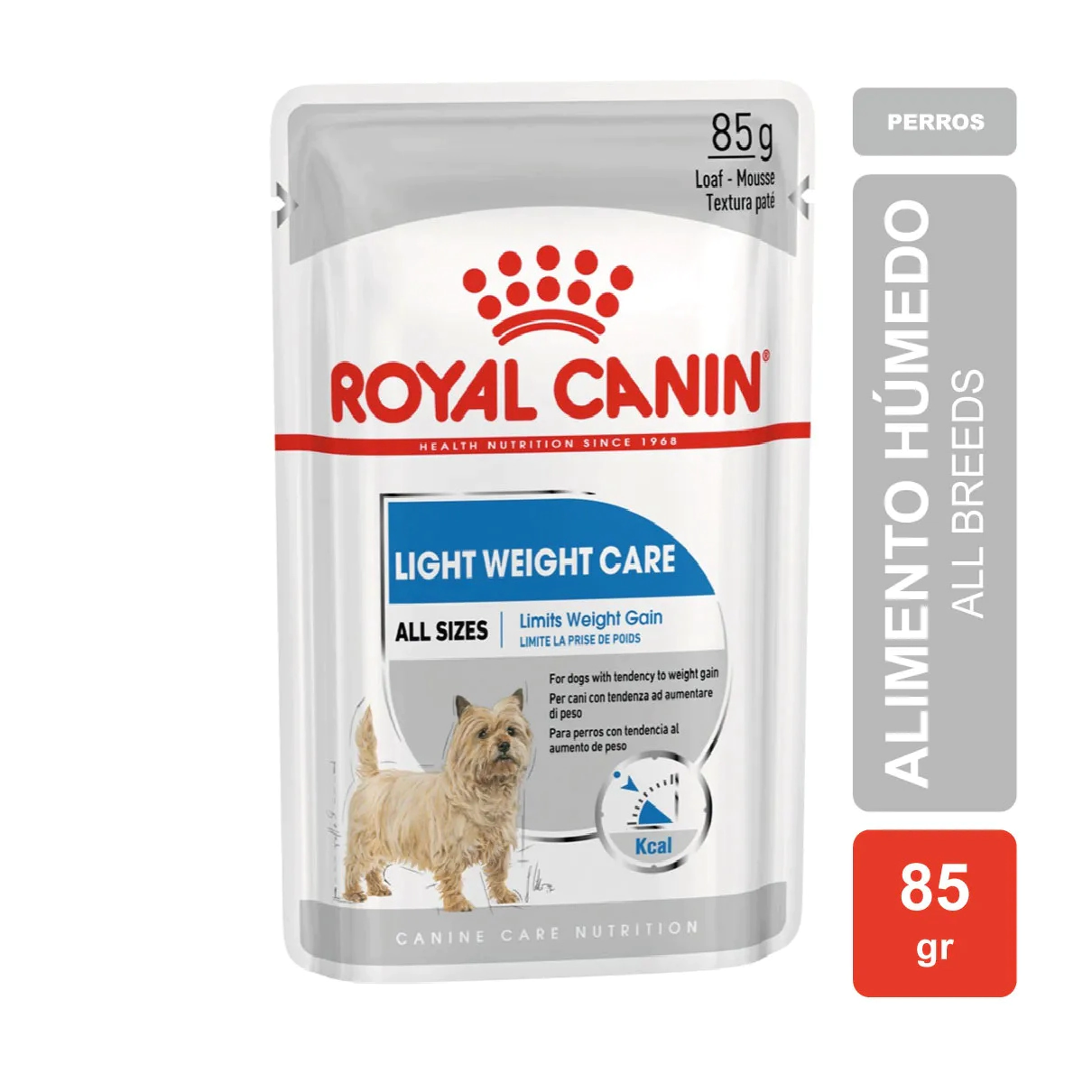 Alimento Royal Canin Perro Weight Care Pouch x 85gr
