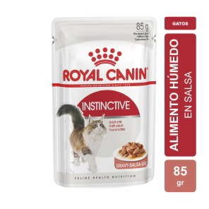Alimento H&uacute;medo Royal Canin Gato Instinctive Pouch x 85gr