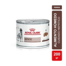 Alimento H�medo Royal Canin Perro Hepatic Lata x 200gr
