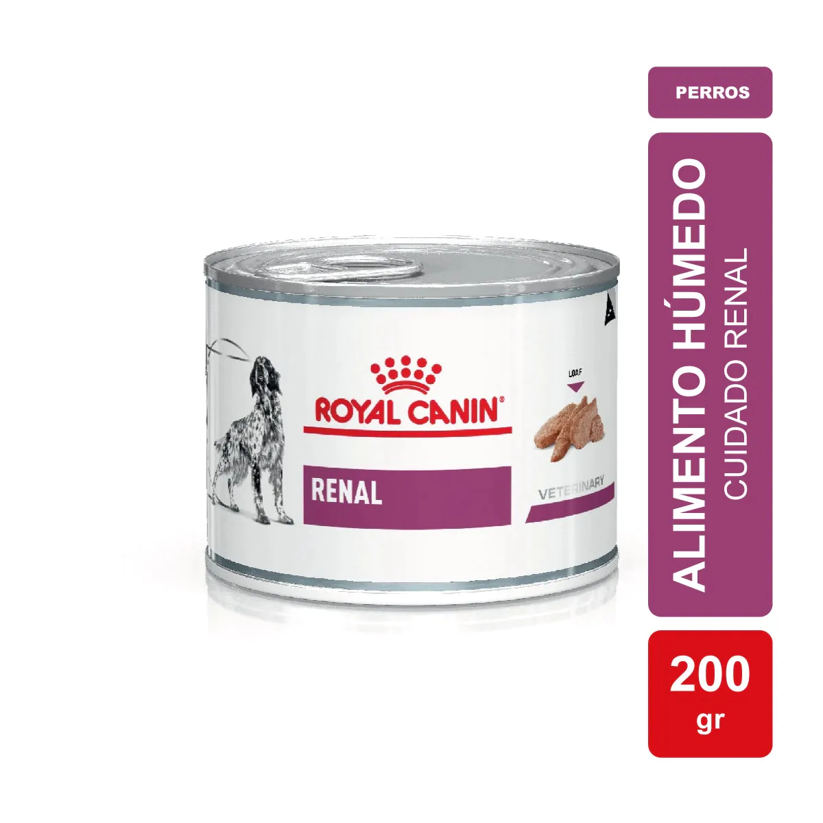 Alimento H�medo Royal Canin Perro Renal Dog Lata x 200gr