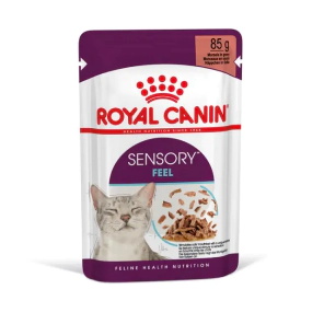 Alimento H&uacute;medo Royal Canin Gato Sensory Feel Pouch x 85gr