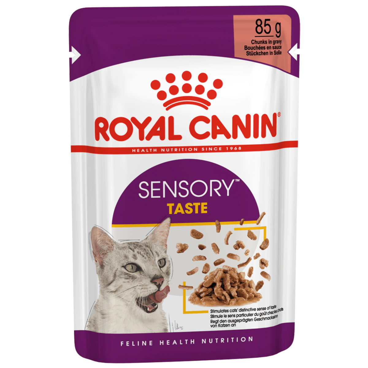 Alimento H�medo Royal Canin Gato Sensory Taste Pouch x 85gr