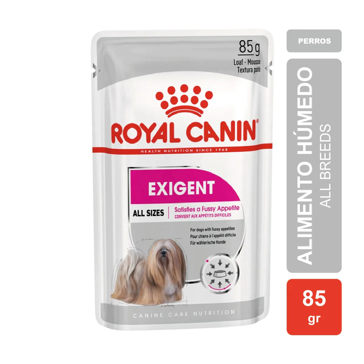 Alimento Royal Canin Perro Exigent Pouch x 85gr