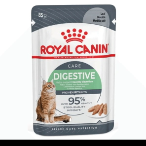 Alimento H&uacute;medo Royal Canin Gato Digestive Care Pouch x 85gr