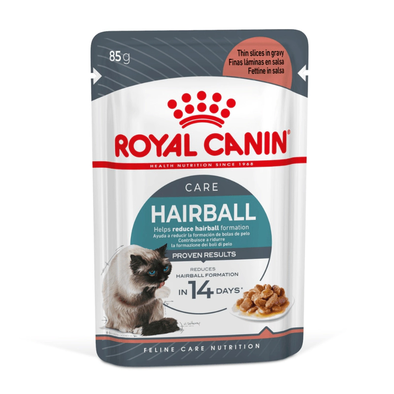 Alimento H�medo Royal Canin Gato Hairball Pouch x 85gr