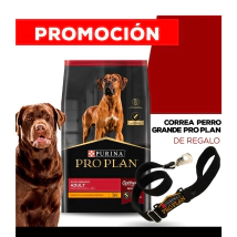 Alimento Purina Pro Plan Perro Adulto Raza Grande x 3kg + CORREA PERRO GRANDE PRO PLAN DE REGALO