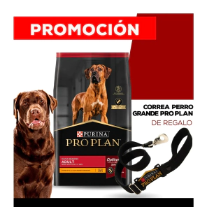 Alimento Purina Pro Plan Perro Adulto Raza Grande x 3kg + CORREA PERRO GRANDE PRO PLAN DE REGALO