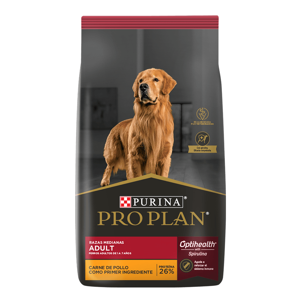 Alimento Purina Pro Plan Perro Adulto Raza Mediana x 3kg 