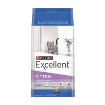 Alimento Purina Excellent Gato Cachorro sabor Pollo x 7,5 kg