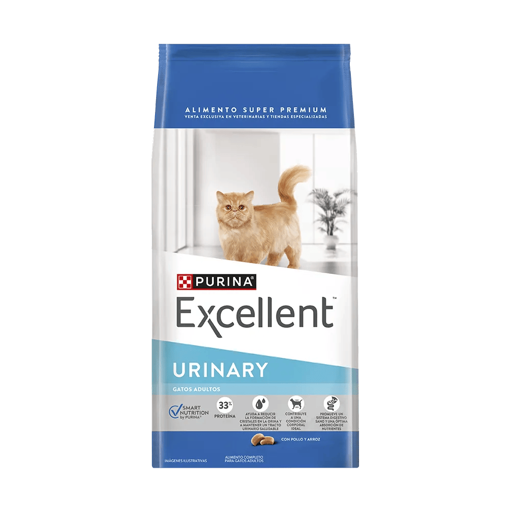 Alimento Purina Excellent Gato Adulto Urinary x 7,5kg