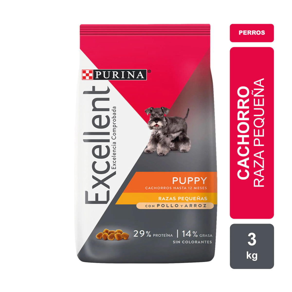 Alimento Purina Excellent Perro Puppy Raza Peque�a x 3kg