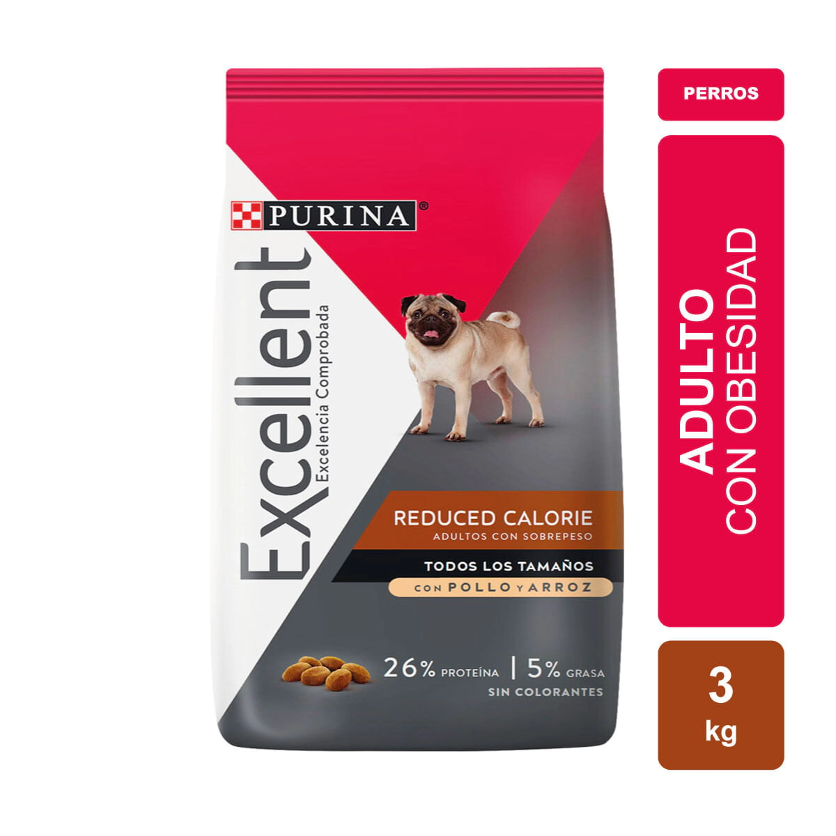 Alimento Purina Excellent Perro Reduced Calories x 3kg