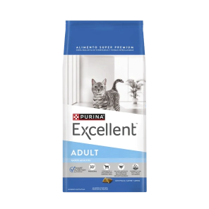 Alimento Purina Excellent Gato Adulto sabor Pollo x 1kg