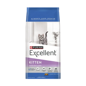 Alimento Purina Excellent Gato Kitten sabor Pollo x 1 kg