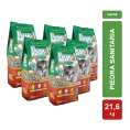 -COMBO- Piedra Sanitaria Absorsol Premium x 21,6kg. Pack x 6 UNIDADES de 3,6kg. C/U
