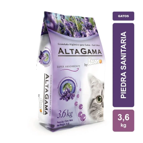 Piedras Sanitarias Gato Absorsol Alta Gama Lavanda x 3.6 kg