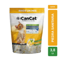 Piedra Sanitaria Silica CanCat Lim�n x 3.8lt