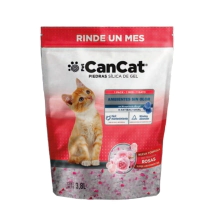 Piedra Sanitaria Silica CanCat Rosas x 3.8lt