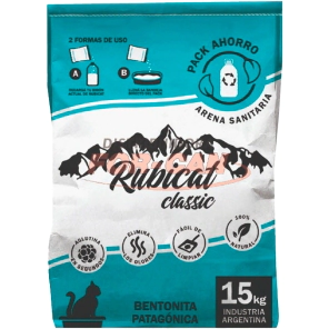 Arena Sanitaria Rubicat Classica Pack Familiar x 15kg