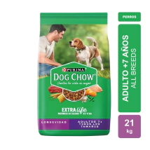 Alimento Purina Dog Chow Adulto 7+ Longevidad Todos los tama&ntilde;os x 21kg