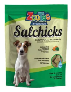 Bocaditos Salchicks Pollo/Cerdo x 100 gr ZOOTEC      