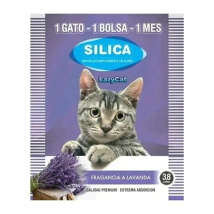 Piedra Sanitaria Silica Lazy Cat aroma Lavanda x 3.8lt