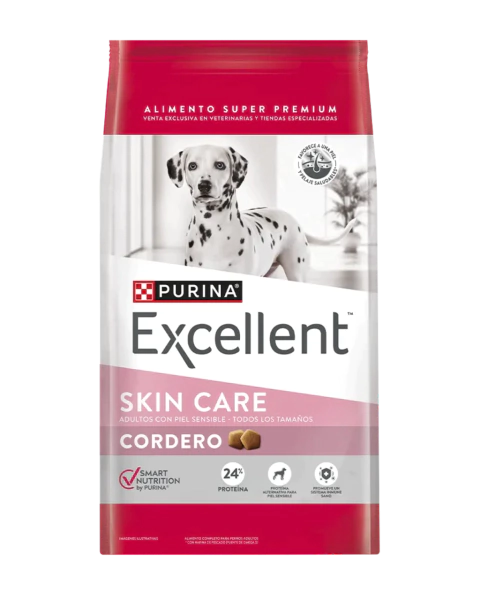 Alimento Purina Excellent Perro Adulto Skin Care sabor Cordero x 15 kg