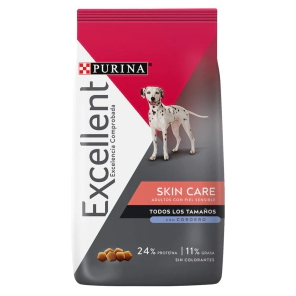 Alimento Purina Excellent Perro Adulto Skin Care sabor Cordero x 15kg