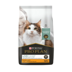 Alimento Purina Pro Plan Live Clear Gato Adulto x 3kg